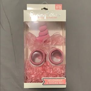 Head wrap & socks set